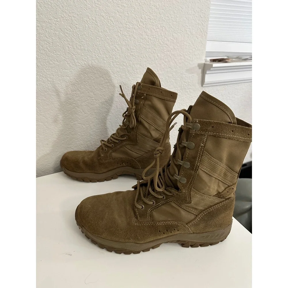 Belleville C320 Tactical Assault Boots Men 10.5 R Coyote Brown Vibram USA Made